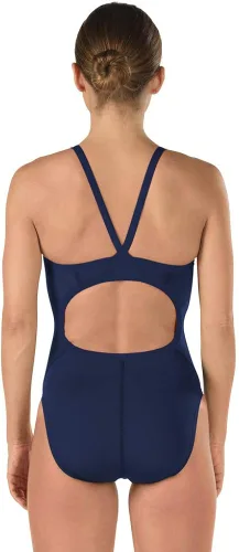 Vista 2 de Speedo Women's Swimsuit One Piece Endurance+ Flyback Solid Adult Team Colors - Discontinued