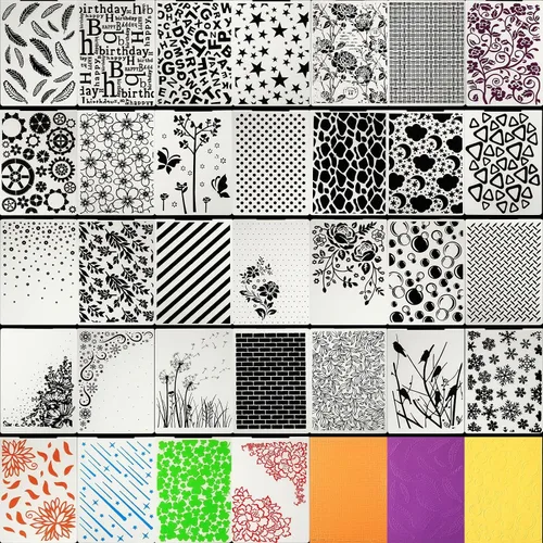 Vista 8 de Mumufy - 12 carpetas en relieve para hacer tarjetas, plantillas