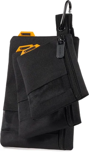 Vista 2 de ToughBuilt Bolsas de cierre de 3 piezas, bolsas de almacenamiento de tela balística 1680D resistentes con asas y cremalleras reforzadas