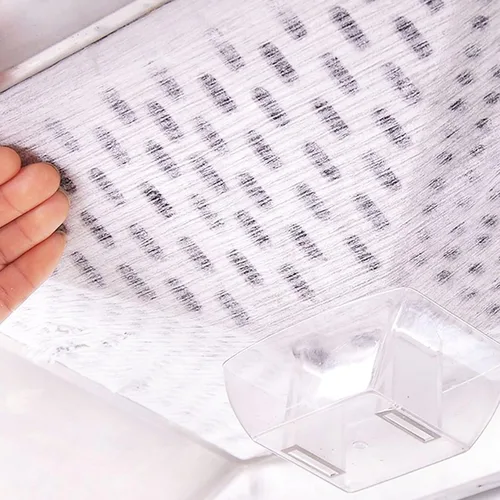 Vista 7 de 12 filtros de grasa papel campana extractora de papel, cocina restaurante cocina máquina de cocina filtros de grasa papel carbono universal campana