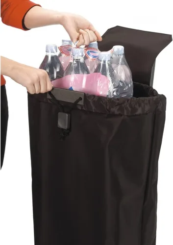 Vista 7 de Rolser I-Max MF - Carrito de compras plegable de 2 ruedas, color morado