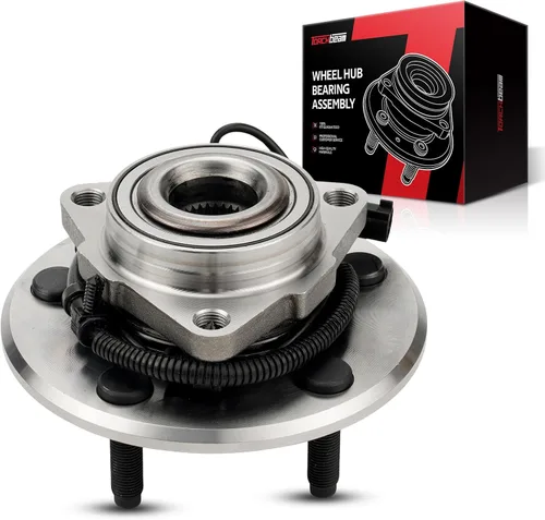 Vista 111 de Torchbeam 515081 4WD Cojinete de rueda delantera y montaje de cubo de repuesto para Ford F-250 Super Duty 2005-2010, Ford F-350 Super Duty 2005-2010
