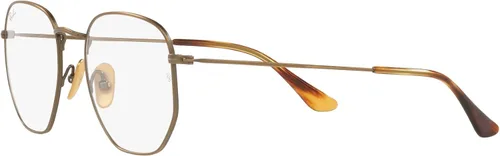 Vista 3 de Ray-Ban Rx8148v Hexagonal Titanium Prescription Eyewear Frames
