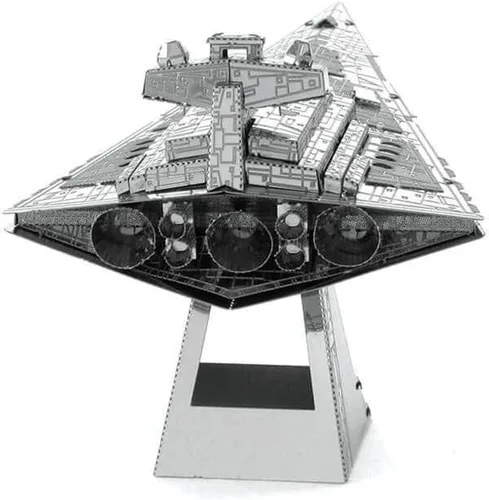 Vista 3 de Metal Earth Star Wars Imperial Star Destroyer 3D Kit de modelo de metal Fascinations
