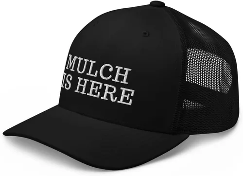 Vista 4 de Sombrero de mulch is Here (gorra de camionero bordada)