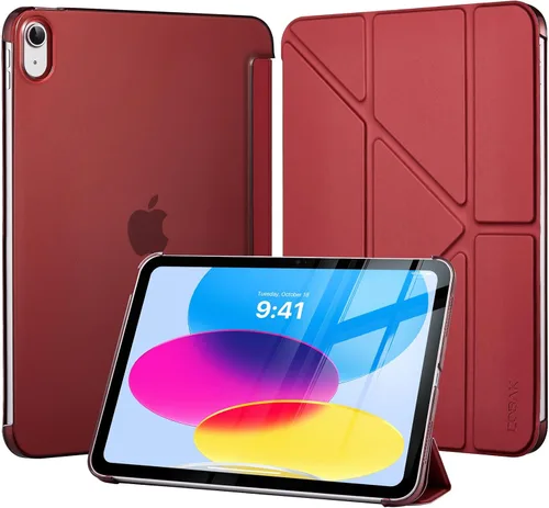 Vista 39 de CoBak Funda para iPad (A16) 11ª generación de 11 pulgadas 2025, iPad de 10.9 pulgadas 2022, funda protectora delgada con carcasa trasera translúcida