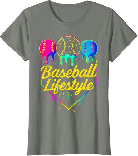 Vista 18 de Baseball Life Style 101 - Camiseta de béisbol para jóvenes