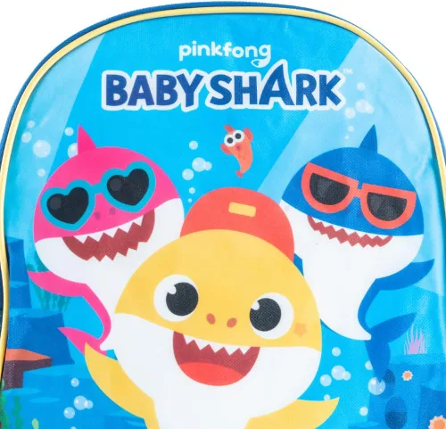 Vista 5 de RALME Mini mochila para niños, niñas y niños pequeños, Multi, Baby Shark
