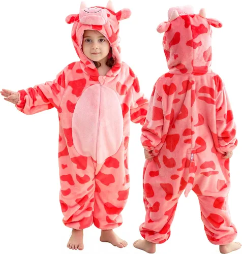 Vista 20 de Disfraz infantil de Halloween para cosplay, traje de animal con capucha para niños Mono