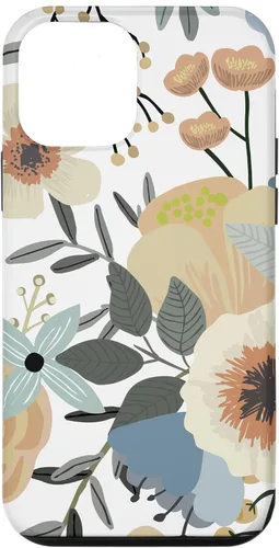 Vista 16 de iPhone 16 Boho Wildflower Garden Earth Tone Botanical Floral Pattern Case