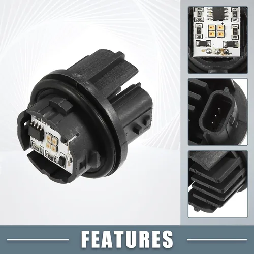 Vista 3 de Conjunto de combinación Uint LED RR del módulo de la luz trasera del coche para Toyota Land Cruiser Prado 17-22