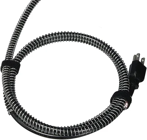 Vista 5 de Farm Innovators, Inc. descongelador convertible de 1250 vatios para tanque flotante y sumergible de aluminio, con cable a prueba de mordiscos