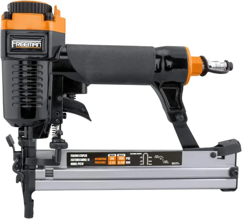 Vista 2 de Freeman PFS18 - Grapadora neumática de calibre 18 de 7/8 pulgadas con gancho para cinturón