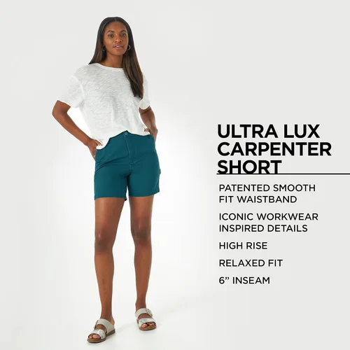 Vista 6 de Lee Pantalón corto de carpintero Ultra Lux para mujer