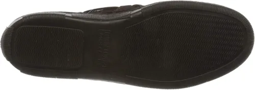 Vista 4 de Minnetonka Mocasines clásicos de piel de alce para hombre, Marrón
