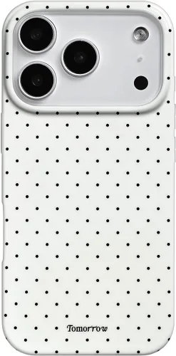 Vista 34 de inewateri Funda compatible con iPhone 11 con bonito diseño estético de lunares a la moda, fundas simples para TPU suave, funda de protección Negro
