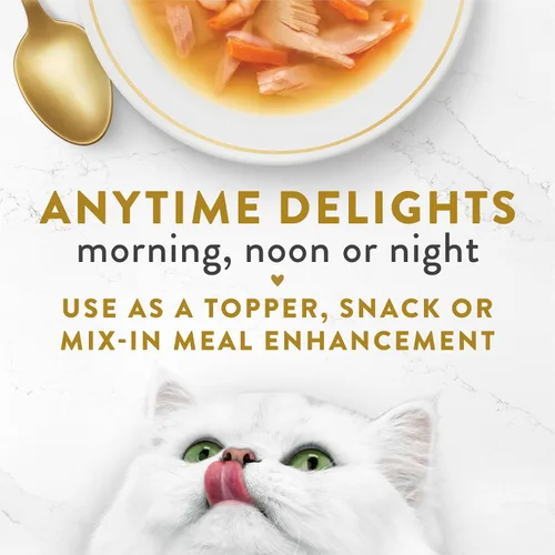 Vista 4 de Purina Fancy Feast Broths Adulto Wet - complemento de comida para gato, paquete variado