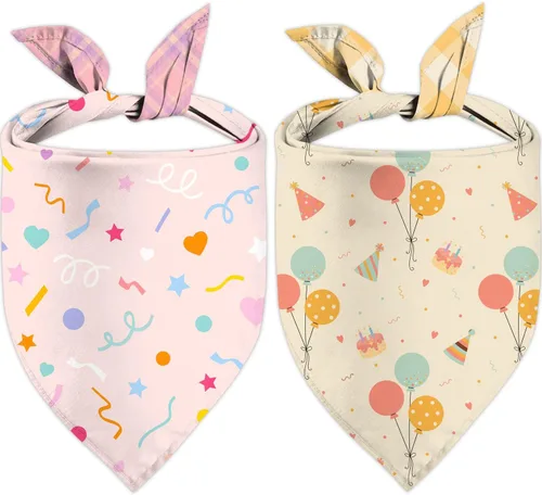 Vista 9 de Pañuelos para Perros Big Sister Big Brother, Bandana Ajustable de Doble Cara para Mascotas para Anuncio de Embarazo, Bufanda Triangular para Perros