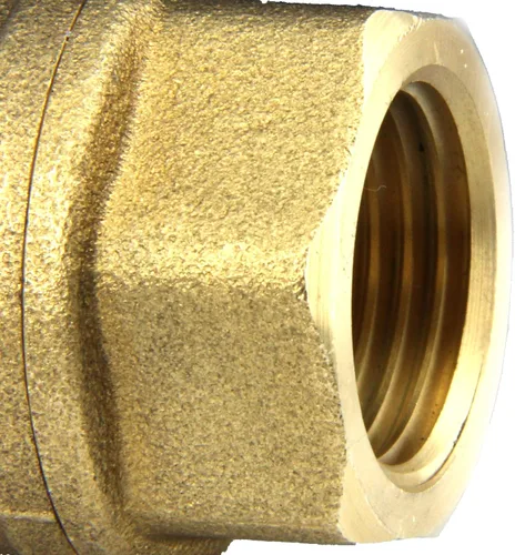 Vista 6 de Válvula de bola motorizada. Válvula de bola de acero inoxidable de 3/4" con puerto completo, 9-24V CC y configuración de retorno automático de 2