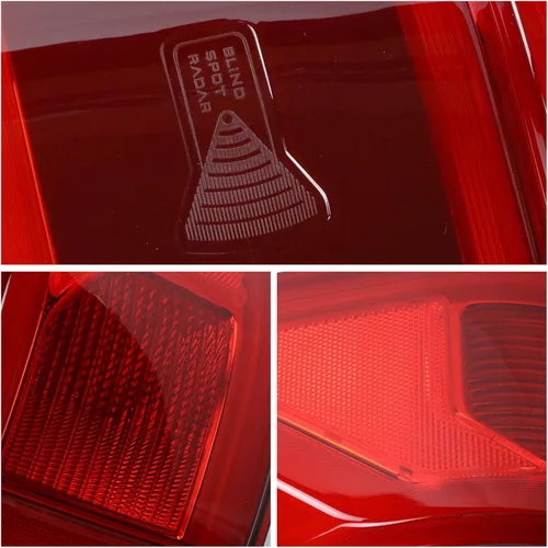 Vista 7 de Luz Trasera LED con Punto Ciego Compatible con Ford F150 2018 2019 2020 Lado Izquierdo del Conductor Luz Trasera Lámpara de Freno Trasero Ensamblaje
