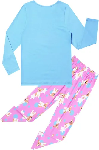 Vista 2 de Pijamas a juego para muñecas y niñas, conjunto de pijamas de unicornio de algodón para niños, pijama