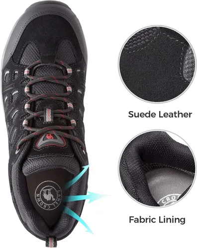 Vista 4 de CAMEL CRWON Zapatos de senderismo para hombre