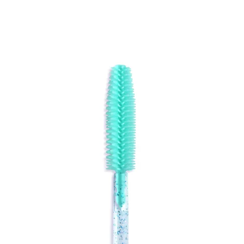 Vista 7 de 50 varitas desechables de silicona para pestañas – Cepillos de extensión de cejas y pestañas, separador de peine, herramienta de microblading