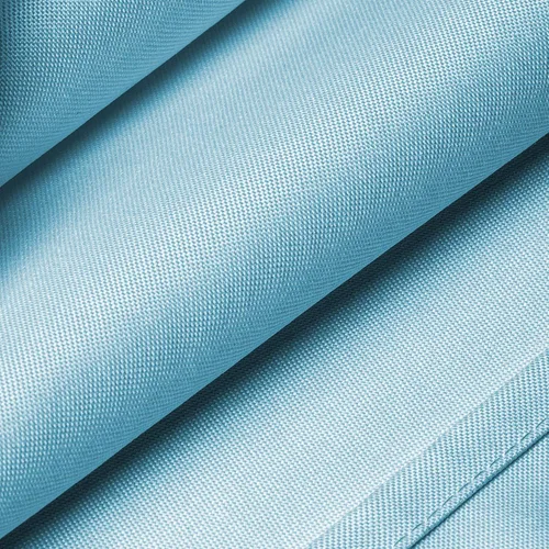 Vista 5 de Lann's Linens - Mantel redondo premium de 70 pulgadas para bodas/banquetes/restaurantes - Mantel de tela de poliéster - Azul bebé