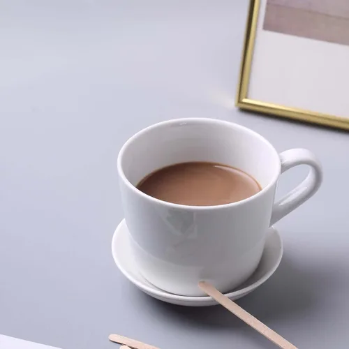 Vista 2 de Efavormart - Paquete de 5000 agitadores de café desechables redondos clásicos de madera de abedul de 4 pulgadas