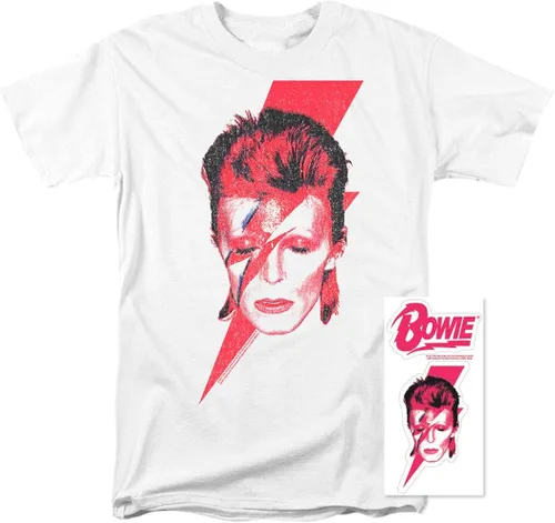 Vista 2 de David Bowie Aladdin Sane Album Art T Shirt & Stickers