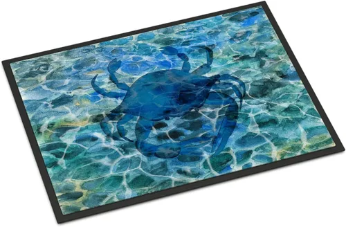 Vista 51 de Caroline's Treasures BB5366MAT - Tapete para puerta delantera de 18 x 27 pulgadas, para interiores y exteriores, antideslizante, lavable, de pelo