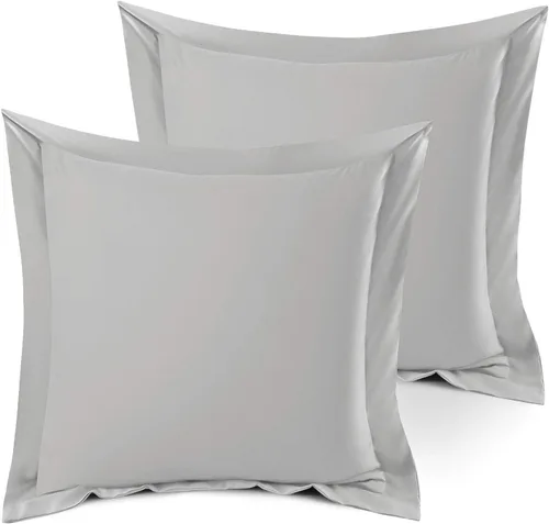 Vista 34 de Nestl Juego de 2 fundas tipo sham de almohada suaves - Fundas de almohada de microfibra de doble cepillado - Fundas de almohada de cama premium