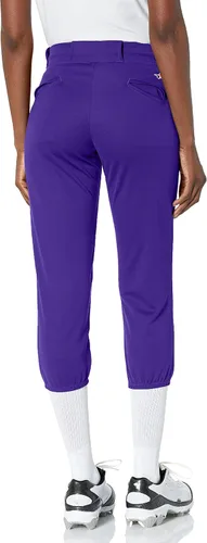 Vista 2 de Alleson Athletic pantalones softball con trabillas de cinturón para mujer