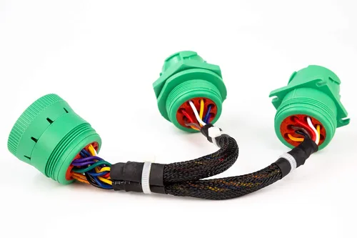 Vista 5 de YPP TIPO2 SAE J939 Cable divisor Y Cable de extensión de datos y energía de 9 pines para herramientas de diagnóstico de GPS ELD para camiones