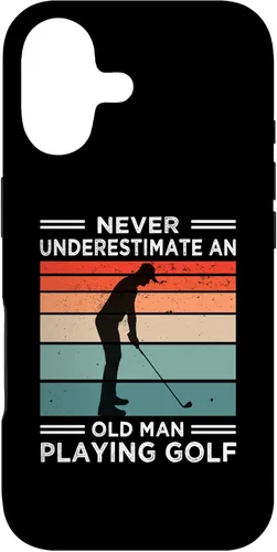 Vista 32 de Funny Golfer & Golfing - Golf Dad Case for iPhone 16