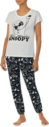 Vista 2 de Peanuts Conjunto de pijama de manga corta para mujer