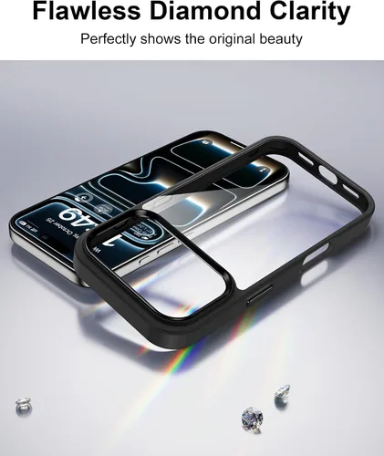 Vista 166 de HOOMIL Funda para iPhone 7 Plus/iPhone 8 Plus de 5.5 Pulgadas, sin amarillamiento, protección contra caídas, cubierta trasera dura transparente