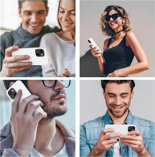 Vista 27 de Cordking Funda diseñada para iPhone 13, diseñada para iPhone 14, funda ultradelgada de silicona, funda protectora a prueba de golpes