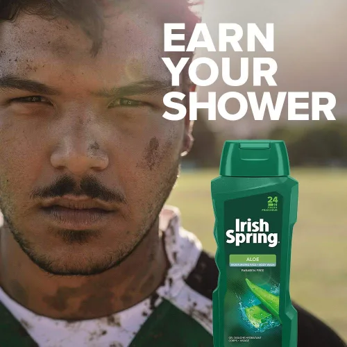 Vista 3 de Irish Spring Original Gel de baño para hombre, 18 onzas líquidas (paquete de 4)