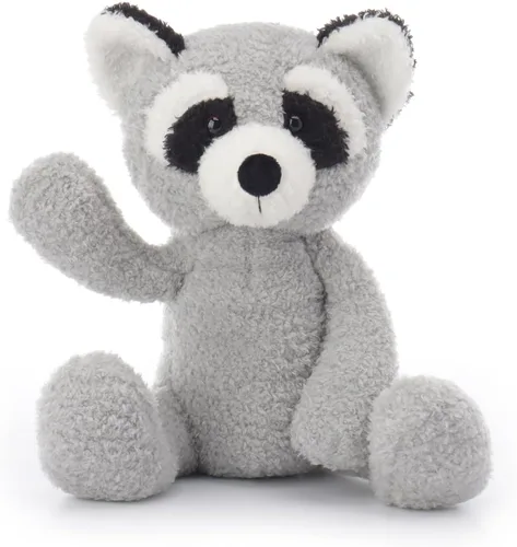 Vista 4 de Apricot Lamb Juguetes de peluche de mapache de terciopelo suave, perfecto para niños (Mapache de terciopelo)