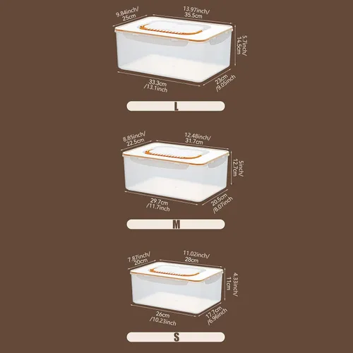 Vista 7 de Storage Boxes,Heavy Duty Organizers Tool Box for Workshops and Garages,Large Capacity Storage Box for Hardware Tool