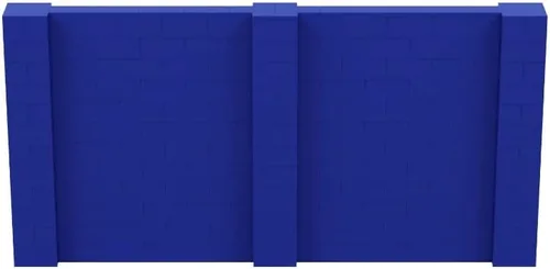 Vista 176 de EverBlock Kit de pared de 5 x 4 pies Bloques de construcción modulares Sistema de pared para edificios, pantallas y estructuras Divisor