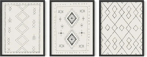 Vista 11 de HAUS AND HUES Juego de 3 pósteres vintage de mariposa, arte de pared, impresiones botánicas para estética de habitación, imágenes