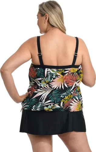 Vista 2 de Traje de baño tankini bandeau