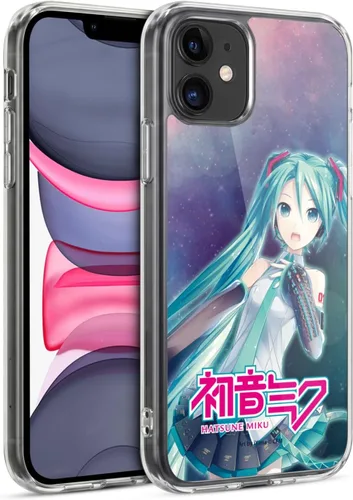 Vista 61 de Head Case Designs Licencia Oficial Hatsune Miku Gráficos Lindos Carcasa de Gel [Protección de Grado Militar] Compatible con Apple iPhone 7
