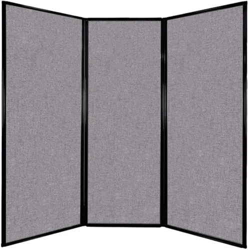 Vista 8 de Versare Panel plegable de pantalla de privacidad Partición de pared duradera Divisor de habitación portátil ligero Apegable Paneles de tela