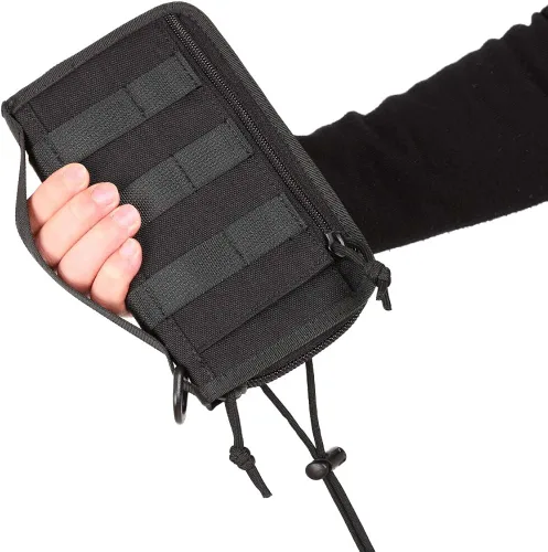 Vista 7 de Pasaporte cartera titular para hombres y mujeres viaje impermeable tarjeta de crédito y dinero bolsa multifuncional familia cremallera teléfono