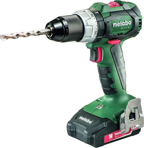 Vista 2 de Metabo BS 18 LT BL 2x 2.0Ah kit 18V sin escobillas taladro/controlador 2.0Ah Kit