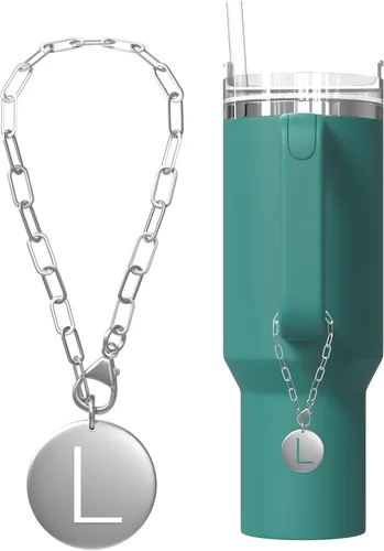 Vista 54 de Stanley Accessories - Dijes dorados de Stanley de 40 onzas con letras A-Z para vaso Stanley, accesorios compatibles con Yeti y Hydro Flask, Pequeño