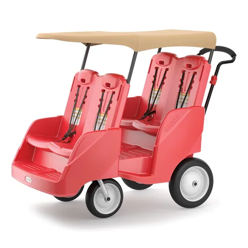 Vista 8 de Gaggle Parade 4 Buggy Sun & Rain - Toldo de tela, color negro